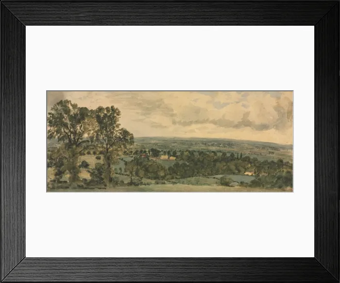 Framed Print : Landscape. Creator: John Constable (British, 1776-1837) Framed Print : Landscape. Creator: John Constable (British, 1776-1837)