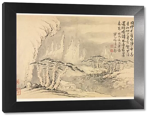 Landscapes in Various Styles after Old Masters, 1690. Creator: Mei Qing (Chinese, 1623-1697)