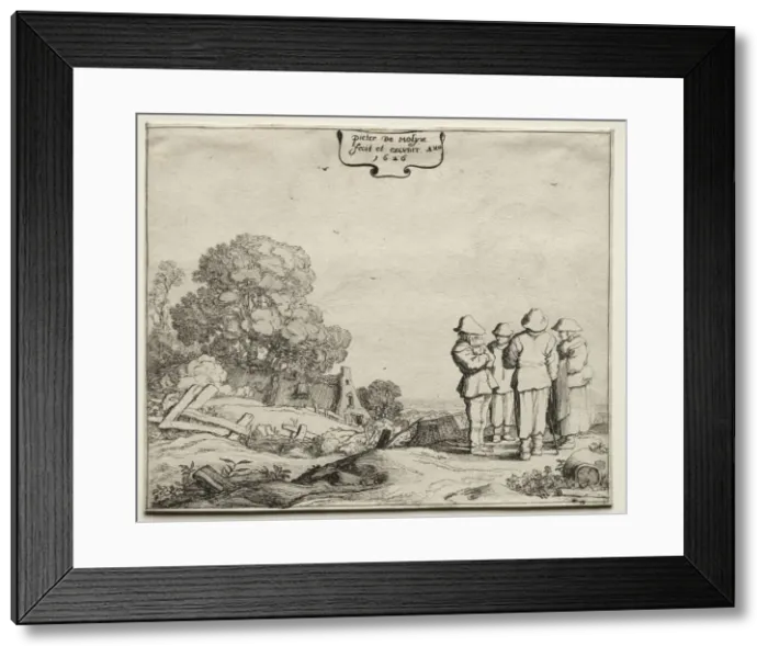 Framed Print : Landscapes, 1626. Creator: Pieter Molyn (Dutch, 1595-1661) Framed Print : Landscapes, 1626. Creator: Pieter Molyn (Dutch, 1595-1661)