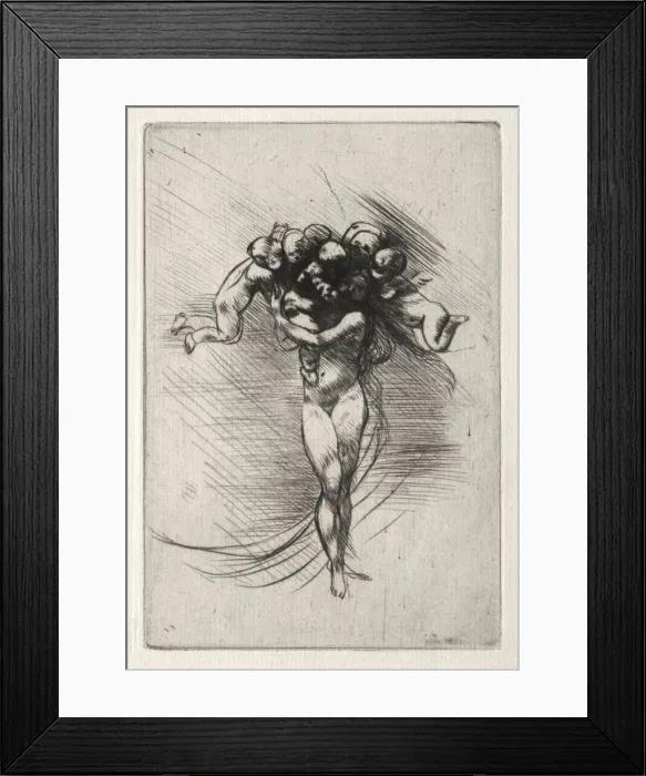 Framed Print : Le Printemps, 1883. Creator: Auguste Rodin (French, 1840-1917) Framed Print : Le Printemps, 1883. Creator: Auguste Rodin (French, 1840-1917)