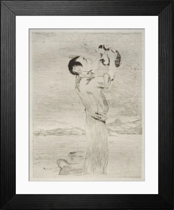 Framed Print : Le Boveur deau. Creator: Edouard Manet (French, 1832-1883) Framed Print : Le Boveur deau. Creator: Edouard Manet (French, 1832-1883)