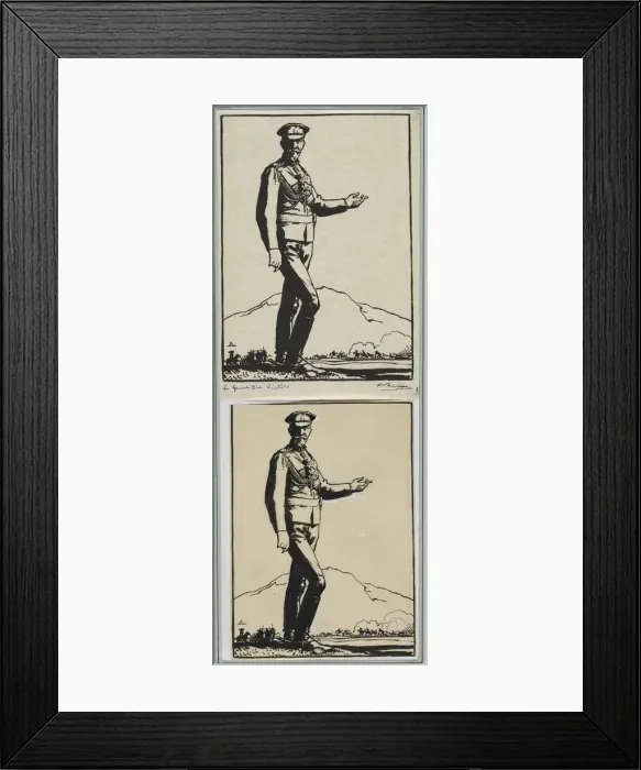 Framed Print : Le Grand Duc Victor, 1914. Creator: Auguste Louis Lepere (French, 1849-1918)