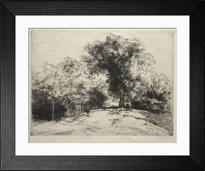 Framed Print : Le Chemin de ronde. Creator: Gustave Leheutre (French, 1861-1932) Framed Print : Le Chemin de ronde. Creator: Gustave Leheutre (French, 1861-1932)