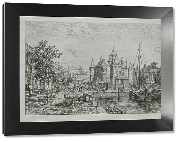 Le Haag a Amsterdam. Creator: Maxime Lalanne (French, 1827-1886)