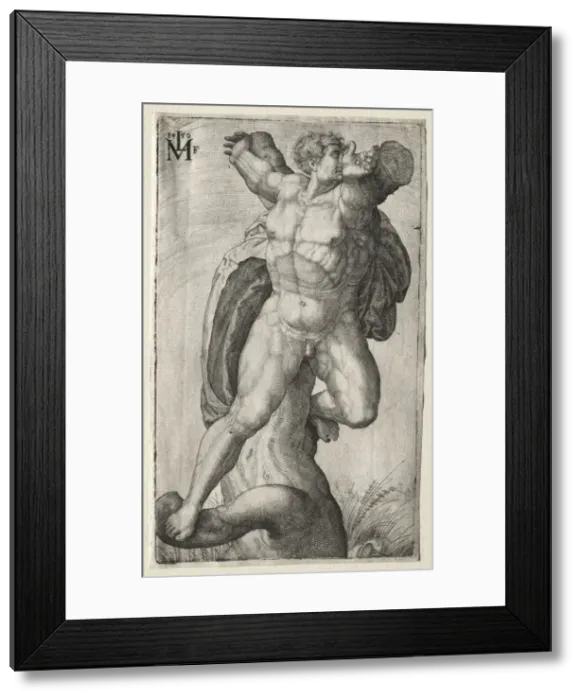 Framed Print : LHomme Crucific, 1550. Creator: Melchior Lorck (Danish, 1526 / 27-aft 1588) Framed Print : LHomme Crucific, 1550. Creator: Melchior Lorck (Danish, 1526 / 27-aft 1588)