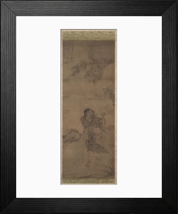 Framed Print : Li Tieguai; Liu Haichan, 1300s. Creator: Unknown Framed Print : Li Tieguai; Liu Haichan, 1300s. Creator: Unknown