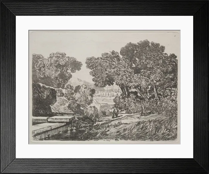 Framed Print : Liber Studiorum: A Study, 1838. Creator: John Sell Cotman (British, 1782-1842) Framed Print : Liber Studiorum: A Study, 1838. Creator: John Sell Cotman (British, 1782-1842)