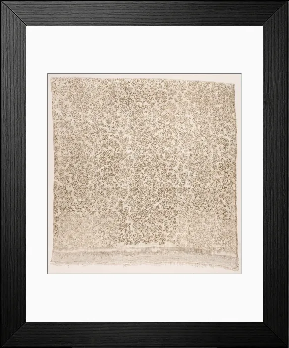 Framed Print : Liberty Printed Silk, c. 1880. Creator: Unknown