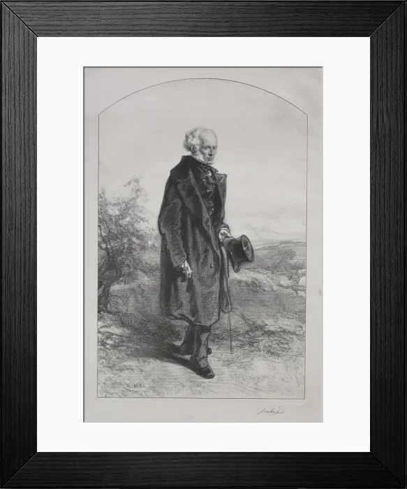 Framed Print : Isabey, 1854-1856. Creator: Paul Gavarni (French, 1804-1866) Framed Print : Isabey, 1854-1856. Creator: Paul Gavarni (French, 1804-1866)