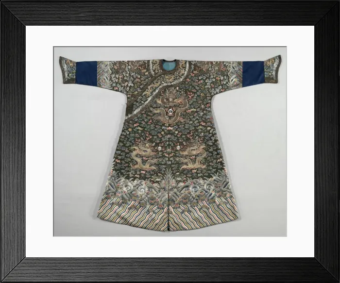 Framed Print : Imperial Robe, 1770s. Creator: Unknown Framed Print : Imperial Robe, 1770s. Creator: Unknown