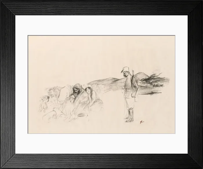 Framed Print : In Greece. Creator: Jean Louis Forain (French, 1852-1931) Framed Print : In Greece. Creator: Jean Louis Forain (French, 1852-1931)