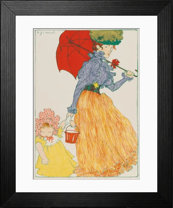 Framed Print : In the Square, 1897. Creator: Henri Evenepoel (Belgian, 1872-1899) Framed Print : In the Square, 1897. Creator: Henri Evenepoel (Belgian, 1872-1899)