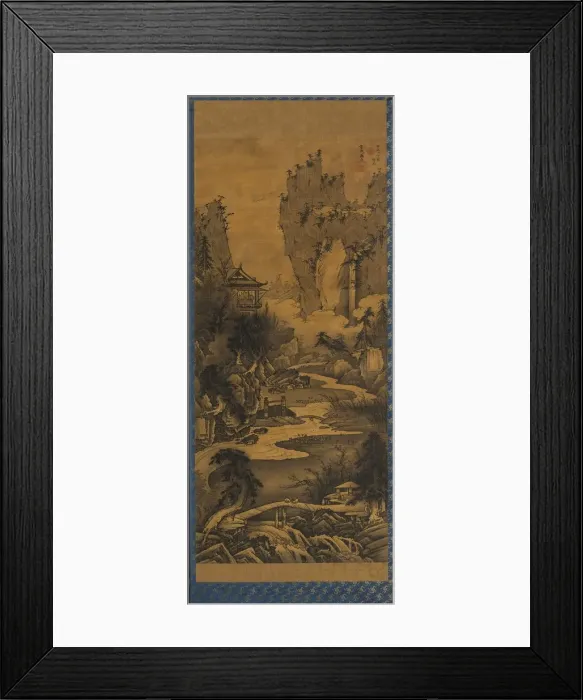 Framed Print : Orchid Pavilion Gathering, 1777. Creator: Soga Shohaku (Japanese, 1730-1781) Framed Print : Orchid Pavilion Gathering, 1777. Creator: Soga Shohaku (Japanese, 1730-1781)