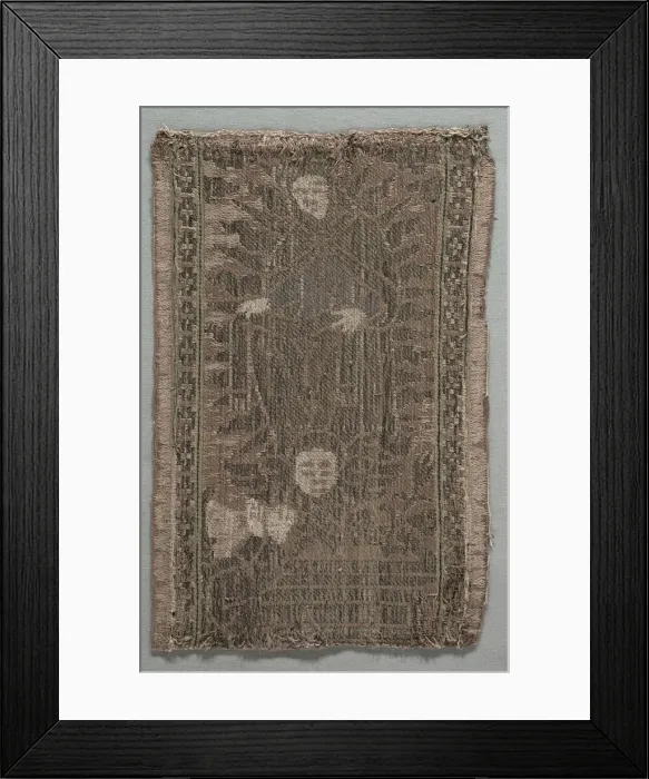 Framed Print : Orphrey Band, 1450-1499. Creator: Unknown Framed Print : Orphrey Band, 1450-1499. Creator: Unknown