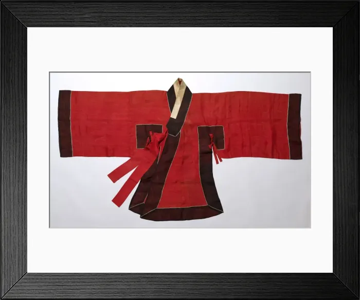 Framed Print : Overcoat for the Royal Ceremonial Costume, late 18th-early 19th century. Creator: Unknown Framed Print : Overcoat for the Royal Ceremonial Costume, late 18th-early 19th century. Creator: Unknown
