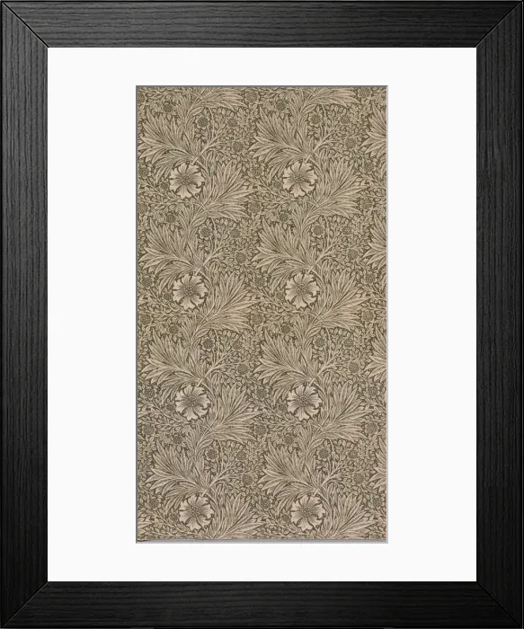 Framed Print : Marigold, 20th century. Creator: William Morris (British, 1834-1896) Framed Print : Marigold, 20th century. Creator: William Morris (British, 1834-1896)