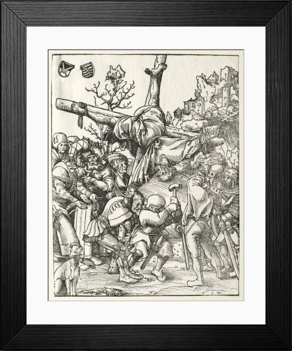 Framed Print : Martyrdom of St. Peter. Creator: Lucas Cranach (German, 1472-1553) Framed Print : Martyrdom of St. Peter. Creator: Lucas Cranach (German, 1472-1553)