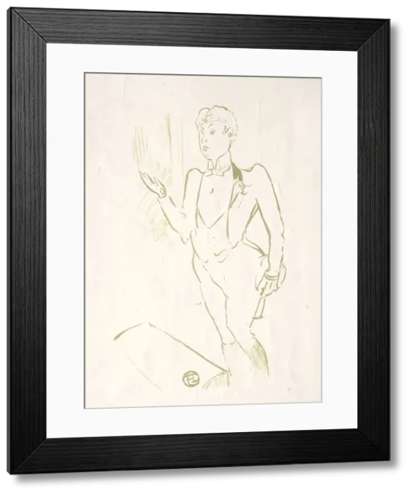 Framed Print : Mary Hamilton, 1893. Creator: Henri de Toulouse-Lautrec (French, 1864-1901) Framed Print : Mary Hamilton, 1893. Creator: Henri de Toulouse-Lautrec (French, 1864-1901)