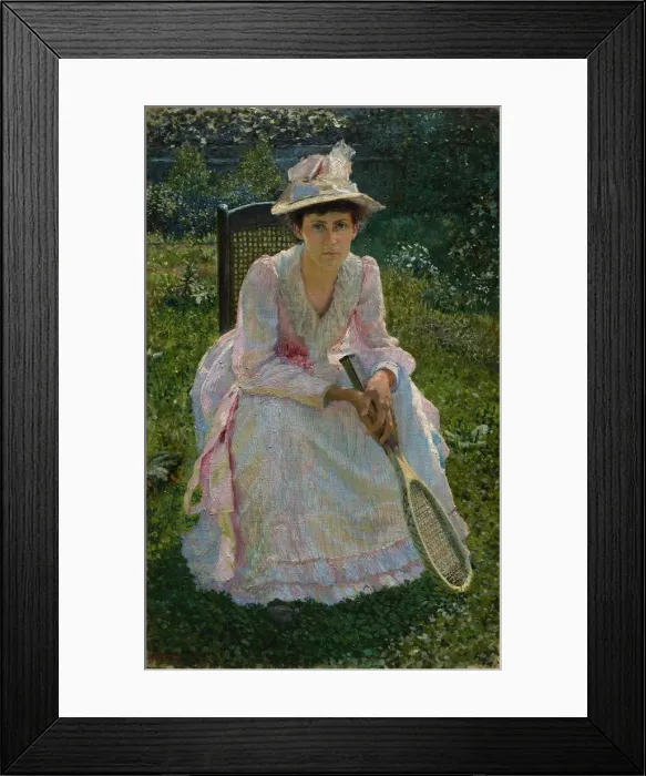 Framed Print : Mary Holland Bacher, 1891. Creator: Otto H. Bacher (American, 1856-1909) Framed Print : Mary Holland Bacher, 1891. Creator: Otto H. Bacher (American, 1856-1909)