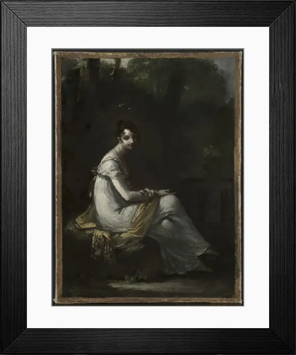 Framed Print : Mme. Dufresne, c. 1816. Creator: Pierre-Paul Prud hon (French, 1758-1823) Framed Print : Mme. Dufresne, c. 1816. Creator: Pierre-Paul Prud hon (French, 1758-1823)