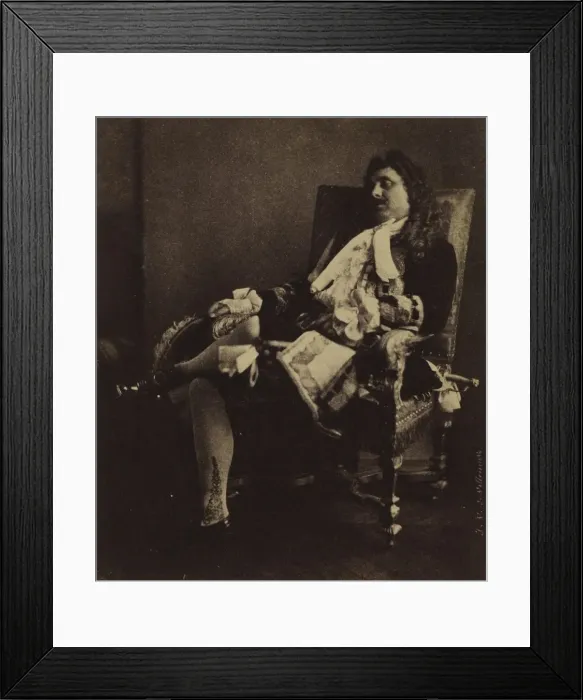 Framed Print : Mr. Leroux in the Role of Alceste in Le Misanthrope, mid-1850s Framed Print : Mr. Leroux in the Role of Alceste in Le Misanthrope, mid-1850s