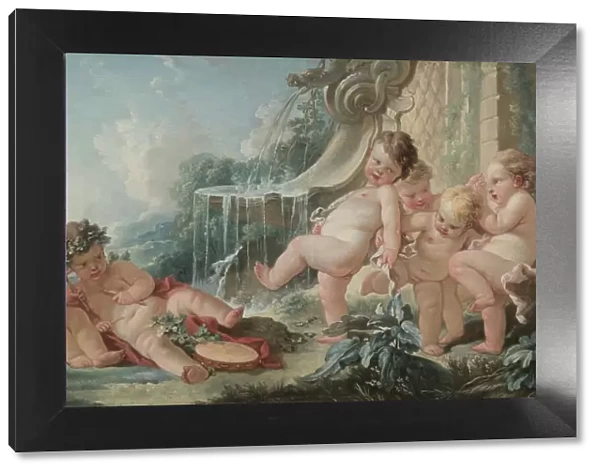 Music and Dance and Cupids in Conspiracy, 1740s. Creator: Francois Boucher (French