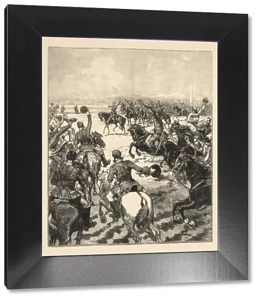 Napoleanic Battle Scene. Creator: Daniel Urrabieta Vierge (Spanish, 1851-1904)