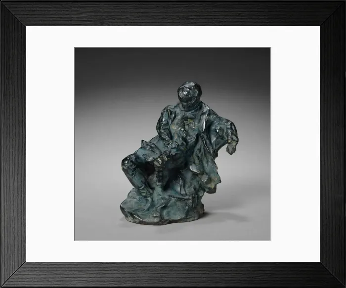 Framed Print : Napoleon on St. Helena, c. 1860-1870. Creator: Jean-Baptiste Carpeaux (French, 1827-1875) Framed Print : Napoleon on St. Helena, c. 1860-1870. Creator: Jean-Baptiste Carpeaux (French, 1827-1875)