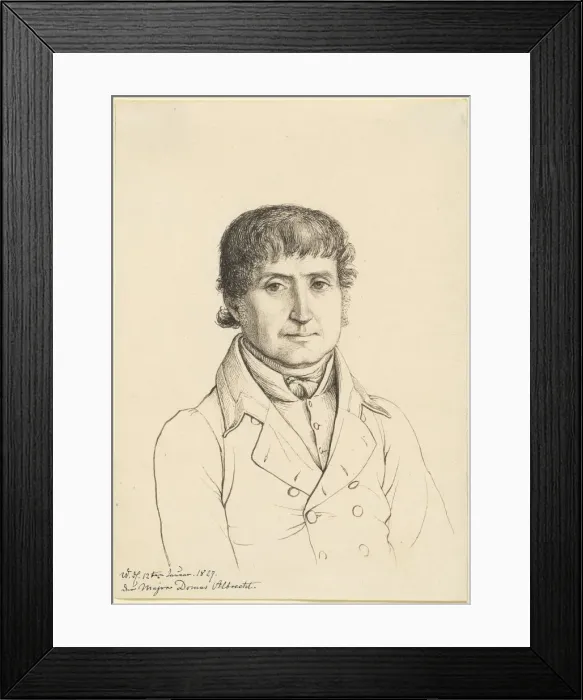 Framed Print : Majordomo Albrecht, 1827. Creator: Gerhard Wilhelm von Reutern (German, 1794-1865) Framed Print : Majordomo Albrecht, 1827. Creator: Gerhard Wilhelm von Reutern (German, 1794-1865)