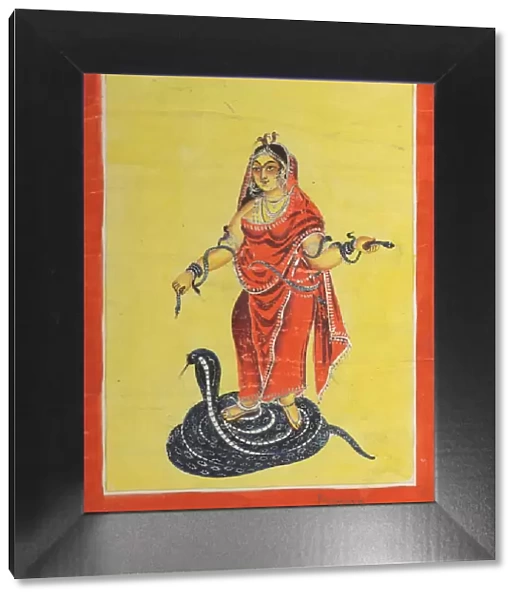 Manasa, The Snake Goddess, 1800s. Creator: Unknown