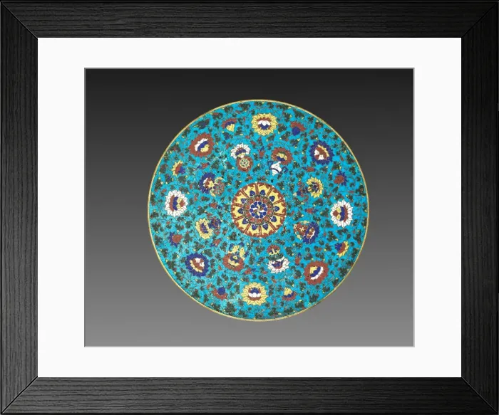 Framed Print : Mandala Base, early 1400s. Creator: Unknown Framed Print : Mandala Base, early 1400s. Creator: Unknown