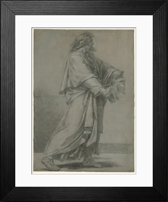 Framed Print : Man Destroying Book, 1700s. Creator: Anonymous Framed Print : Man Destroying Book, 1700s. Creator: Anonymous