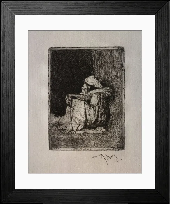 Framed Print : Marocain assis. Creator: Mariano Fortuny y Carbo (Spanish, 1838-1874) Framed Print : Marocain assis. Creator: Mariano Fortuny y Carbo (Spanish, 1838-1874)