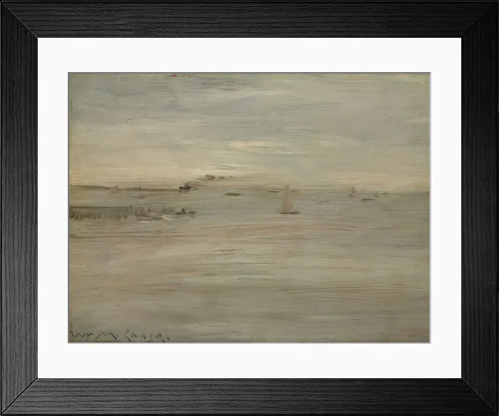 Framed Print : Marine, c. 1888. Creator: William Merritt Chase (American, 1849-1916) Framed Print : Marine, c. 1888. Creator: William Merritt Chase (American, 1849-1916)