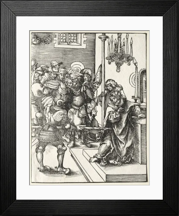 Framed Print : Martyrdom of St. Thomas. Creator: Lucas Cranach (German, 1472-1553) Framed Print : Martyrdom of St. Thomas. Creator: Lucas Cranach (German, 1472-1553)