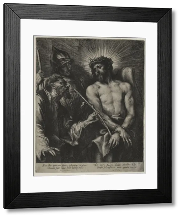 Framed Print : Mocking of Christ. Creator: Anthony van Dyck (Flemish, 1599-1641) Framed Print : Mocking of Christ. Creator: Anthony van Dyck (Flemish, 1599-1641)