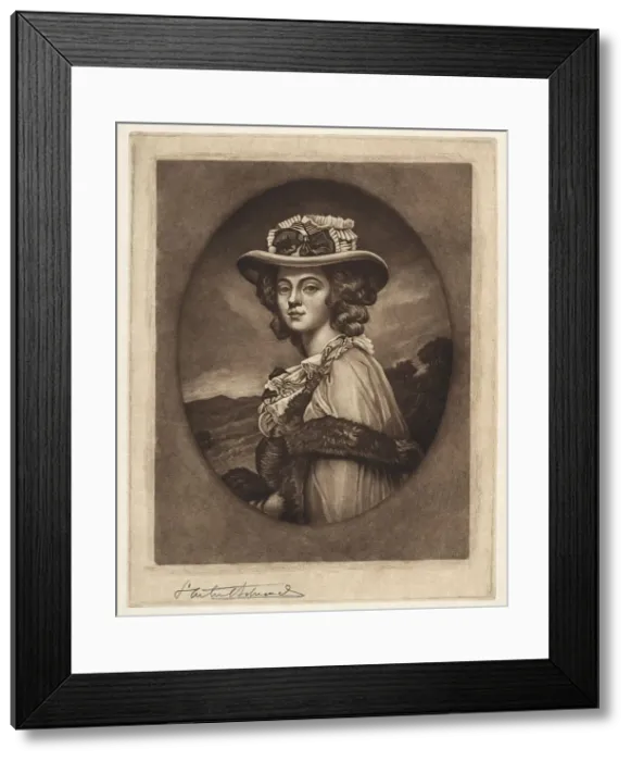 Framed Print : Mrs. Davenport, 19th-20th Century. Creator: Samuel Arlent-Edwards (American, 1862-1938) Framed Print : Mrs. Davenport, 19th-20th Century. Creator: Samuel Arlent-Edwards (American, 1862-1938)
