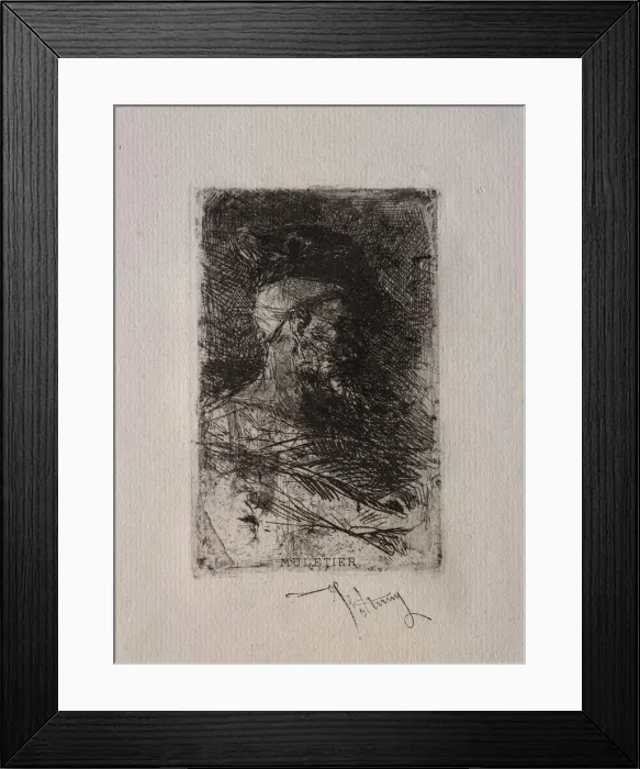 Framed Print : Muletier. Creator: Mariano Fortuny y Carbo (Spanish, 1838-1874) Framed Print : Muletier. Creator: Mariano Fortuny y Carbo (Spanish, 1838-1874)