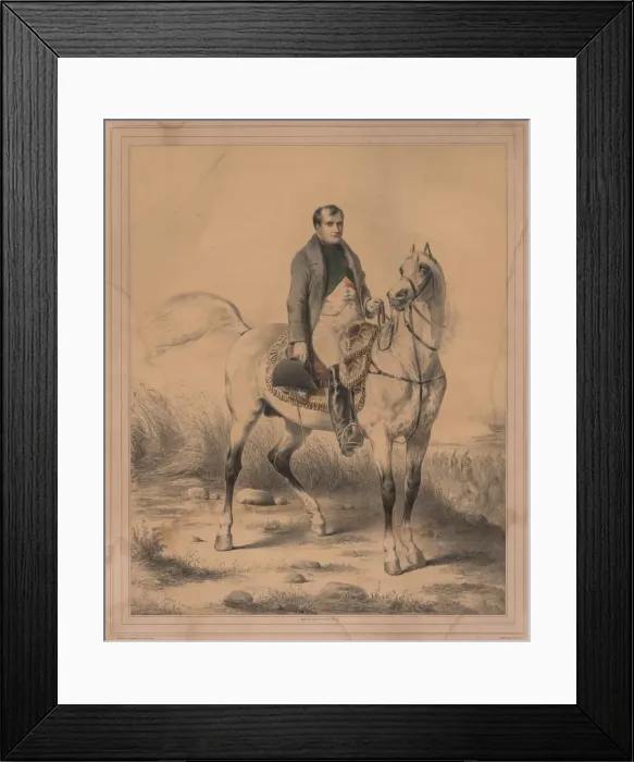 Framed Print : Napoleon, 1841. Creator: Janet Lange (French) Framed Print : Napoleon, 1841. Creator: Janet Lange (French)