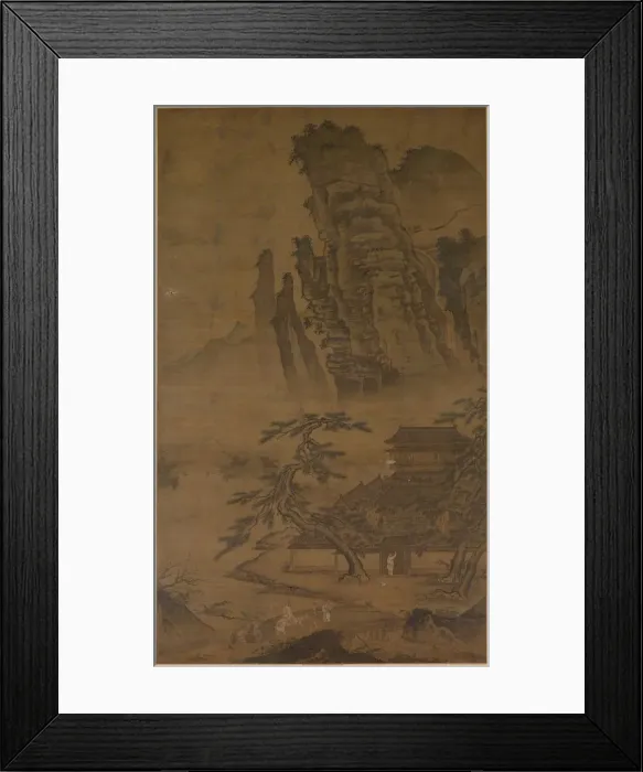 Framed Print : Landscape, 1644-1911. Creator: Unknown Framed Print : Landscape, 1644-1911. Creator: Unknown