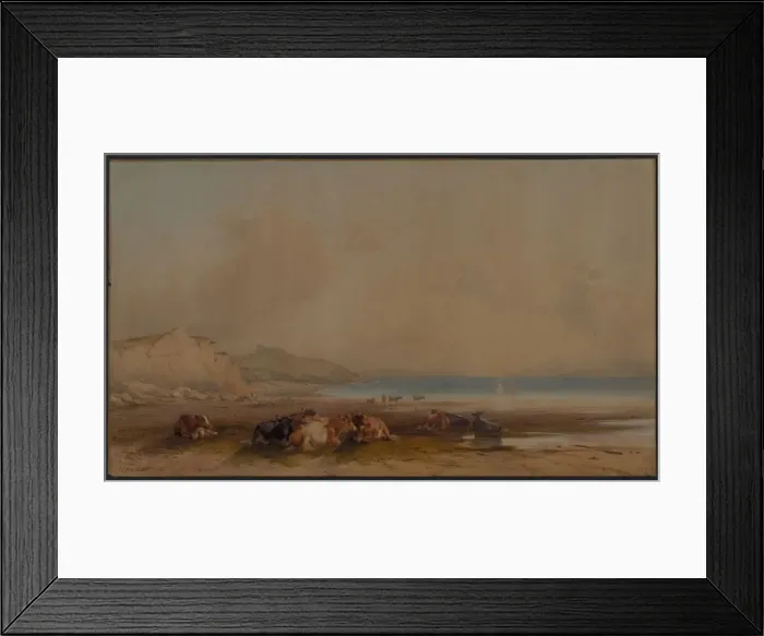 Framed Print : Landscape, 1885. Creator: Thomas Francis Wainwright (British, 1899) Framed Print : Landscape, 1885. Creator: Thomas Francis Wainwright (British, 1899)