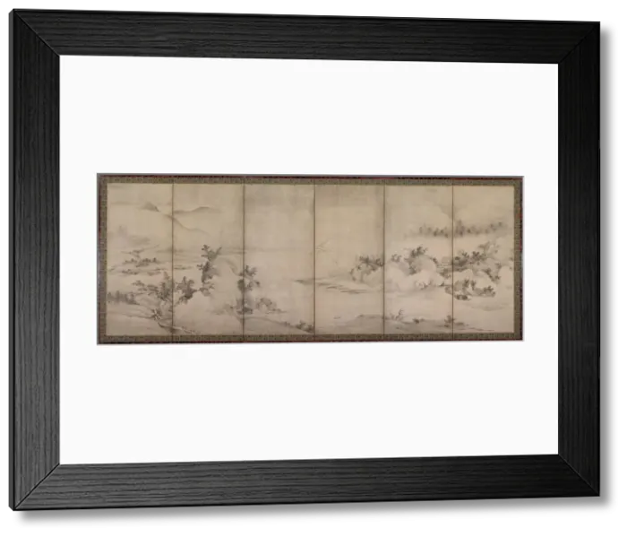 Framed Print : Landscape, 1500s. Creator: Unknown