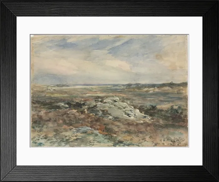 Framed Print : Landscape, 1896. Creator: Homer Dodge Martin (American, 1836-1897) Framed Print : Landscape, 1896. Creator: Homer Dodge Martin (American, 1836-1897)