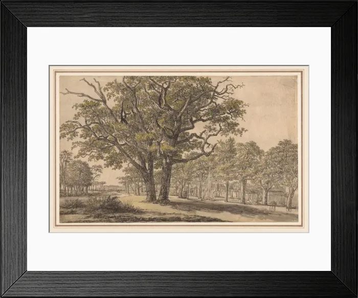 Framed Print : Landscape, first half 1800s. Creator: Georges Michel (French, 1763-1843) Framed Print : Landscape, first half 1800s. Creator: Georges Michel (French, 1763-1843)