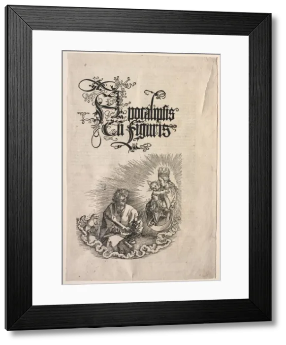 Framed Print : Revelation of St. John, 1511. Creator: Albrecht Dürer (German, 1471-1528) Framed Print : Revelation of St. John, 1511. Creator: Albrecht Dürer (German, 1471-1528)