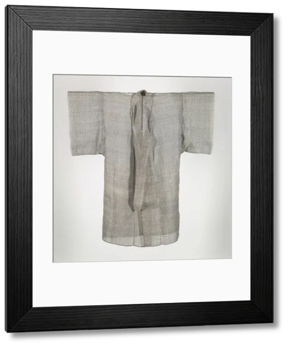 Framed Print : Robe, early 19th century. Creator: Unknown Framed Print : Robe, early 19th century. Creator: Unknown