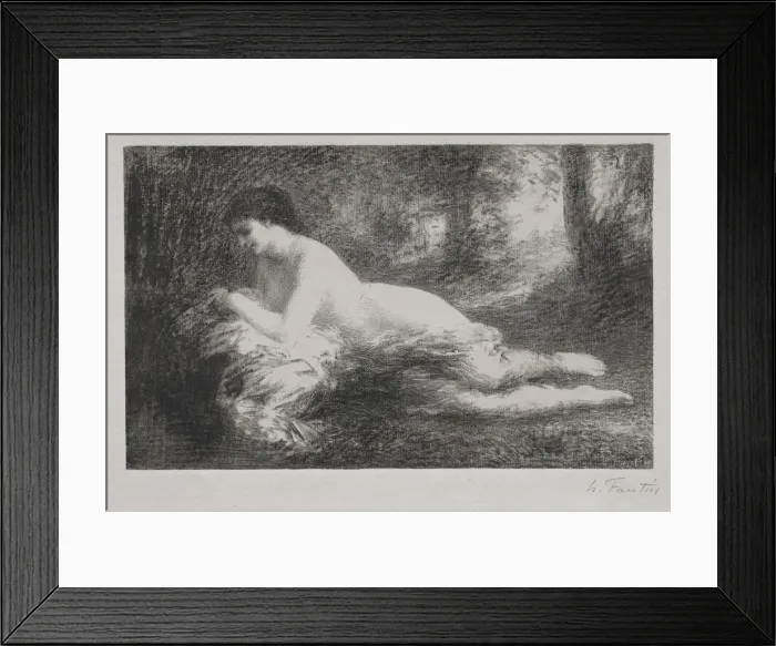 Framed Print : Reverie. Creator: Henri Fantin-Latour (French, 1836-1904) Framed Print : Reverie. Creator: Henri Fantin-Latour (French, 1836-1904)