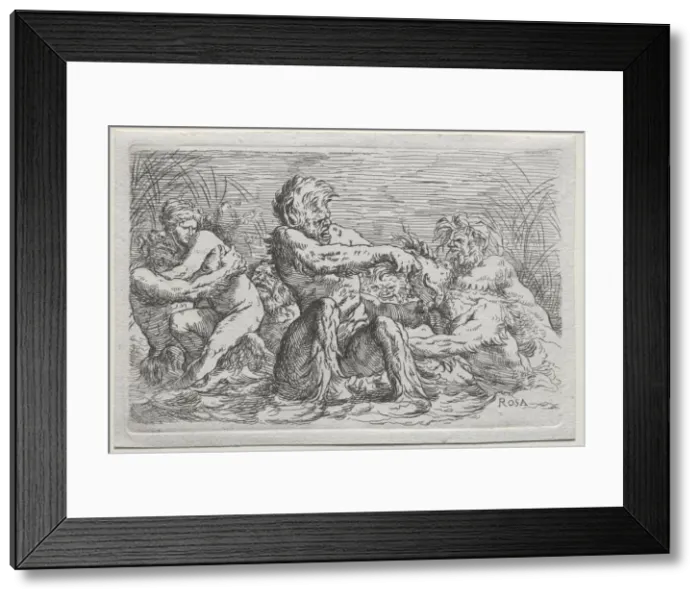 Framed Print : River Gods. Creator: Unknown Framed Print : River Gods. Creator: Unknown