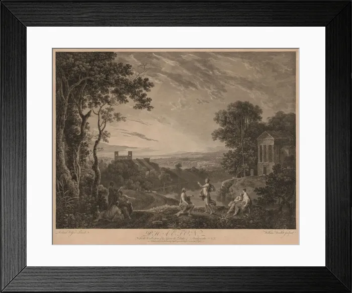 Framed Print : Phaeton, 1763. Creator: William Woollett (British, 1735-1785) Framed Print : Phaeton, 1763. Creator: William Woollett (British, 1735-1785)