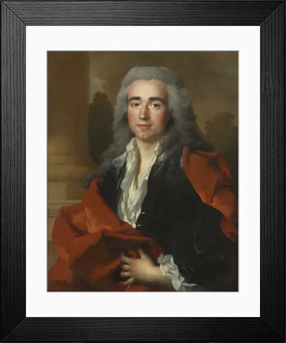 Framed Print : Portrait of Anne Louis Goislard de Montsabert, Comte de Richbourg-le-Toureil, 1734 Framed Print : Portrait of Anne Louis Goislard de Montsabert, Comte de Richbourg-le-Toureil, 1734